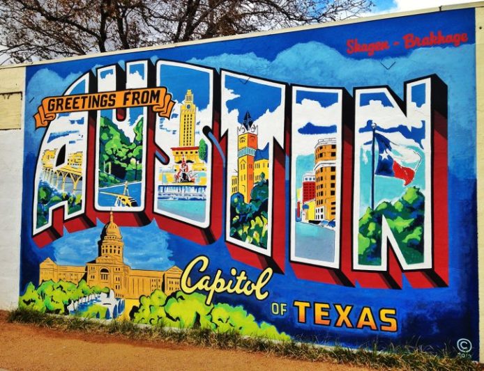 Image of a mural in Austin, Texas.